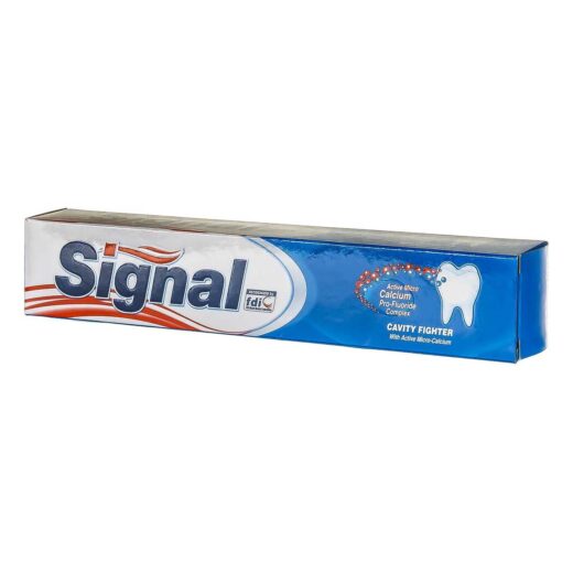 خمیر دندان سیگنال برای جلوگیری از پوسیدگی Cavity Fighter حجم 50 سی سی (سیگنال)