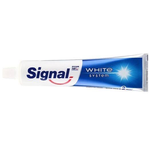خمیر دندان سفید کننده 100 سی سی white system (سیگنال)
