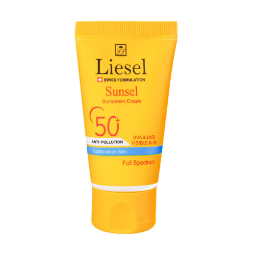 سانسل ضد آفتاب spf 50 رنگ بژ خیلی روشن T1 Fair پوست مختلط