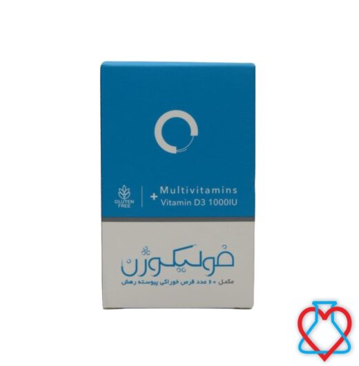 قرص فولیکوژن (نانو حیات دارو) 60 عددی