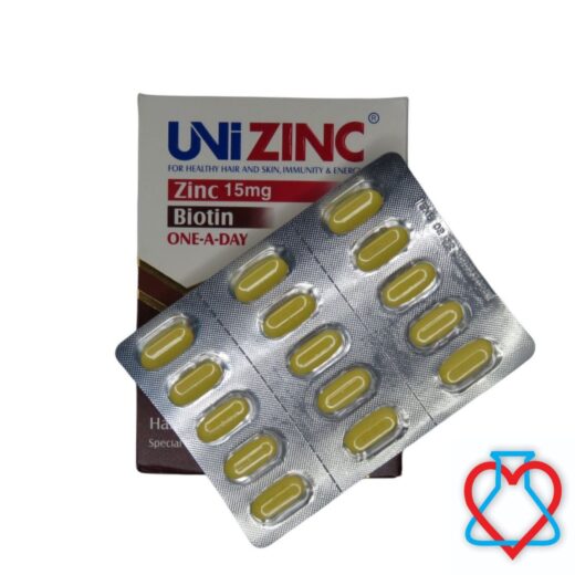 قرص یونی زینک (ابیان دارو) 60 عددی