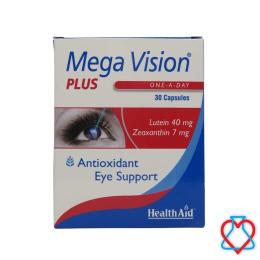 کپسول مگا ویژن پلاس (هلث اید) 30 عددی