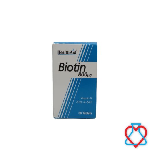 بیوتین 800 میکروگرم (هلث اید) 30 عددی