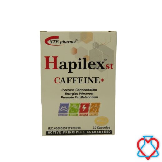 کپسول کافئین هپیلکس (اس تی پی فارما) 30عددی