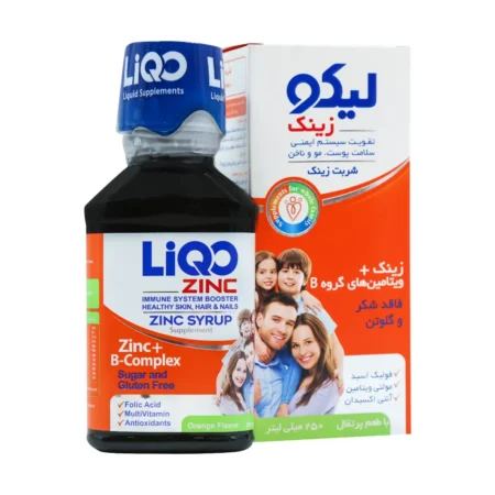 شربت زینک لیکو زینک ابیان فامد 250 سی سی