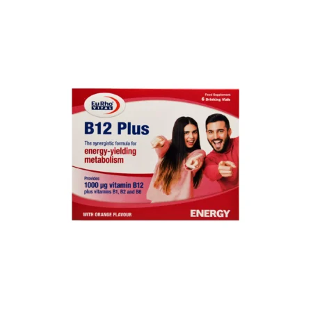 ویال خوراکی ب 12 پلاس یوروویتال 6 عدد
