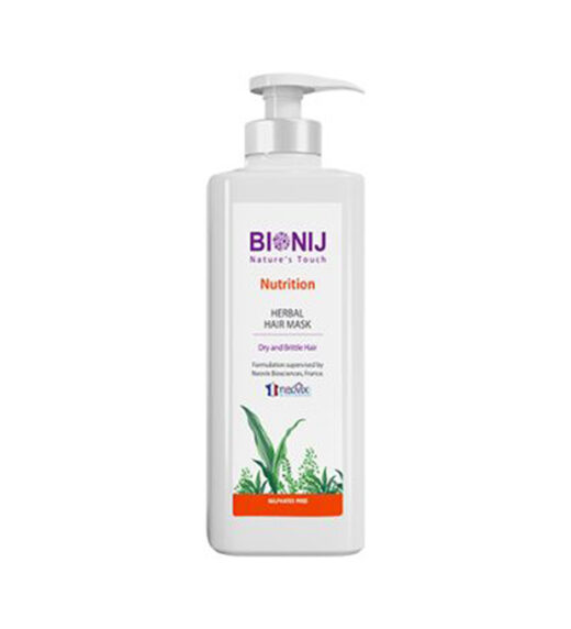 ماسک مو گیاهی برای موهای خشک و شکننده بیونیج 300 ML