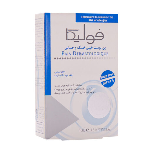 پن پوست خیلی خشک و حساس فولیکا 100g